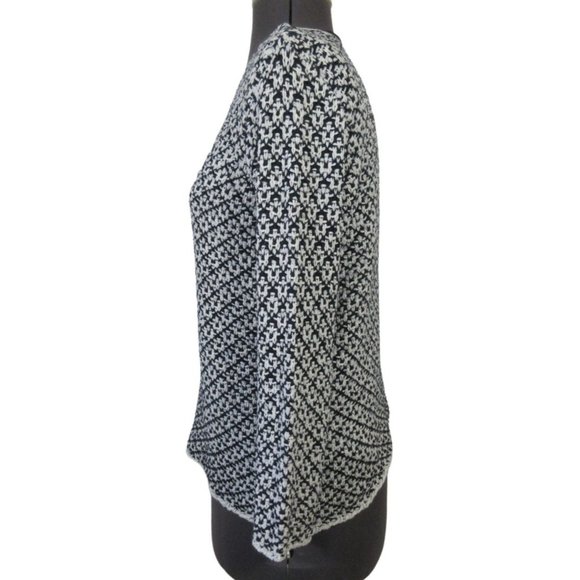 Zara Knit collection textured crew neck knit sweater - Picture 2 of 12